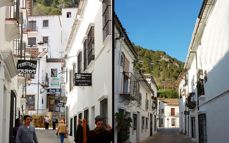 Streets of Grazalema Town